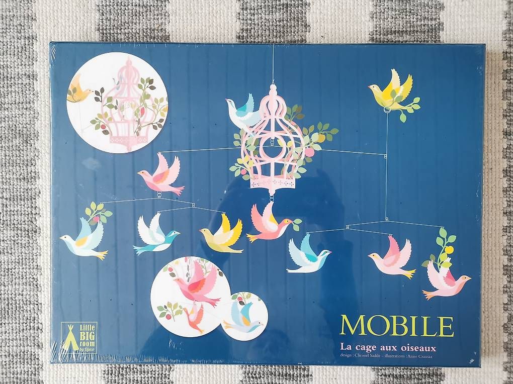Sonstige Dekorationen & Accessoires: Vogelmobile von Djeco - neu&OVP – Gebraucht aus Stein AR von peachBlue