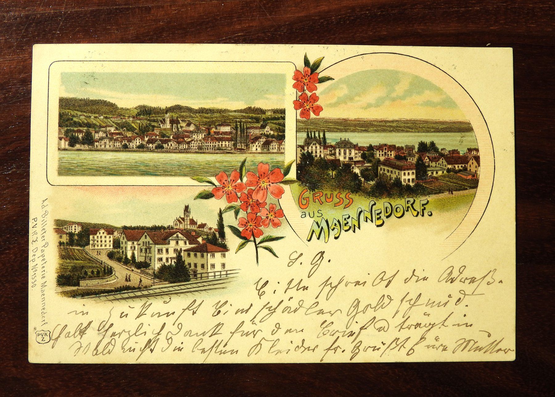 Cartoline postali: Gruss aus Männedorf schöne AK – Usato da Rain venduto da 999-800-K