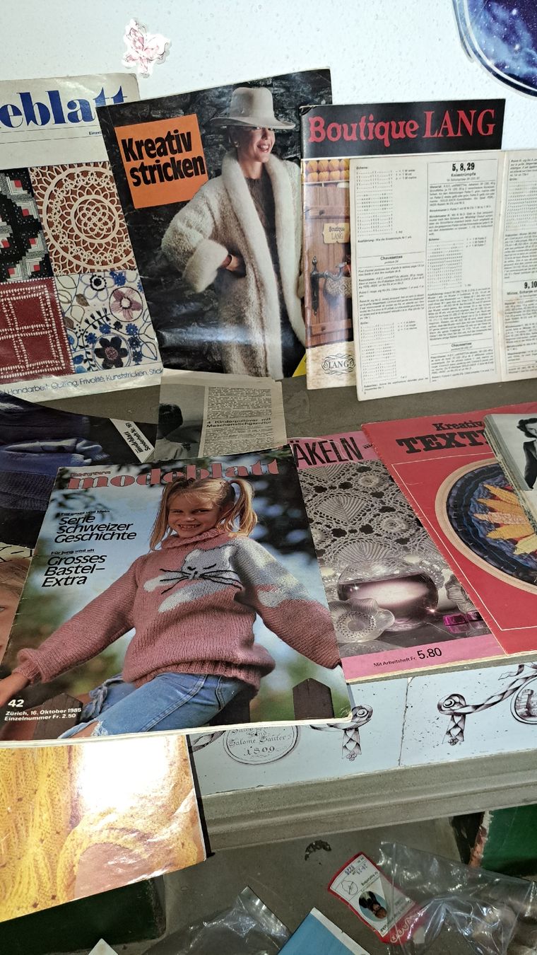 Riviste & Magazine: Ortelöa und Modeblätter Vintage  – Usato da Kölliken venduto da Upcycling-by-Mc-TAM 3