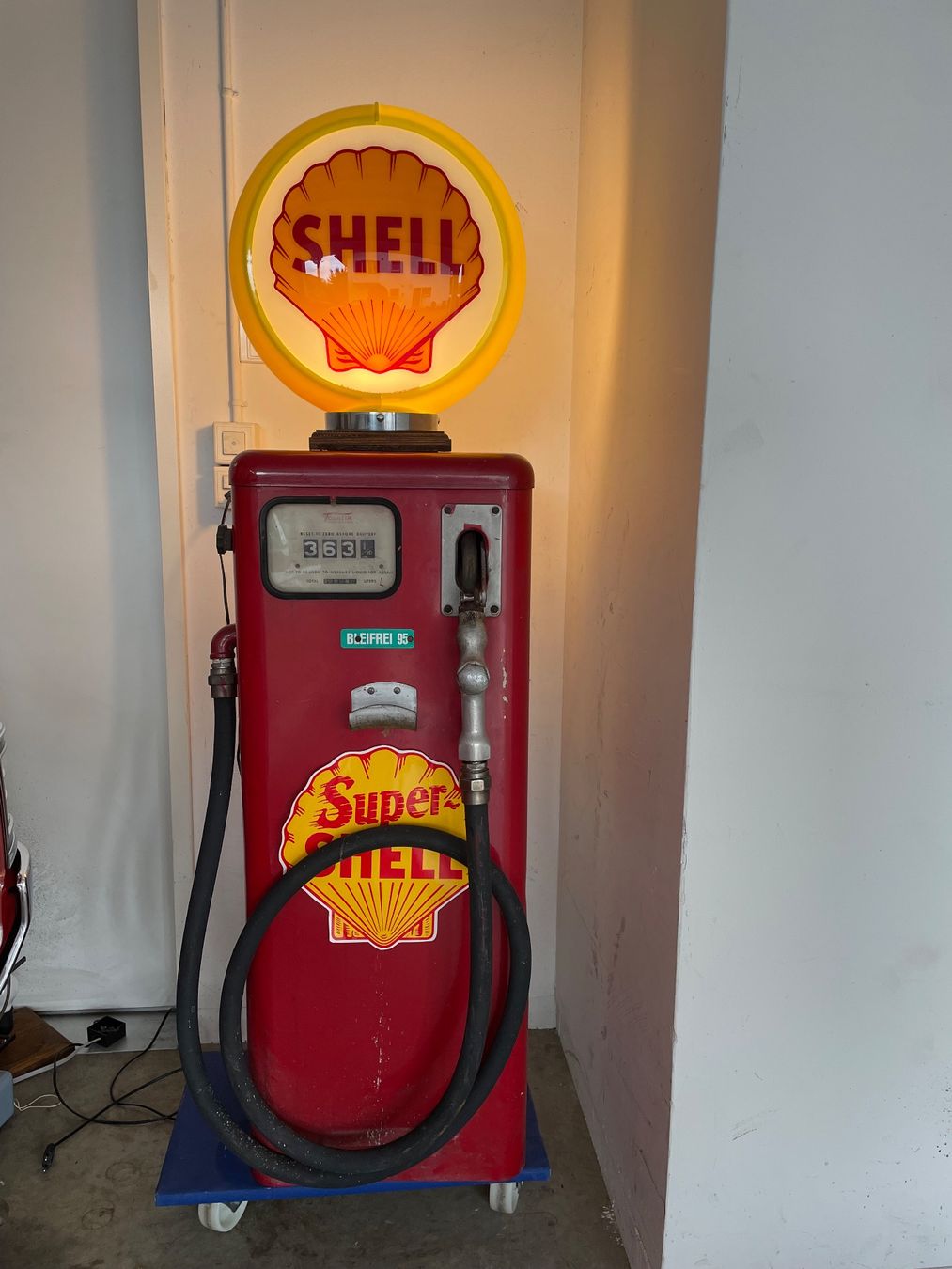 Shell Altre raccolte & rarità: Tanksäule Shell Texaco Tokheim 1950/1960 – Usato da Sempach venduto da CU2times 2