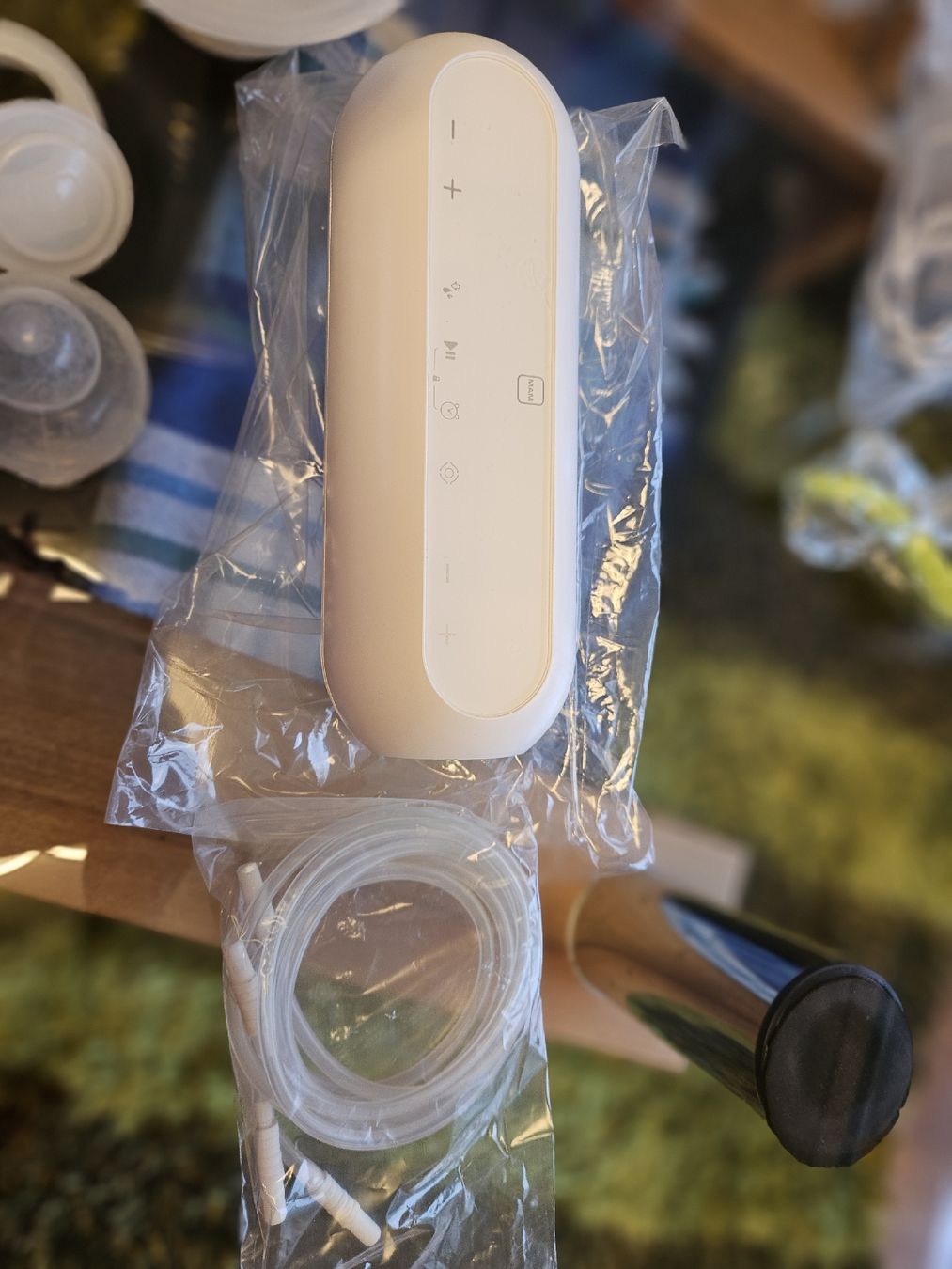 Mam Accessori per l’allattamento: Mam Doppel Milchpumpe – Usato da Oberwangen TG venduto da redlove2010 2