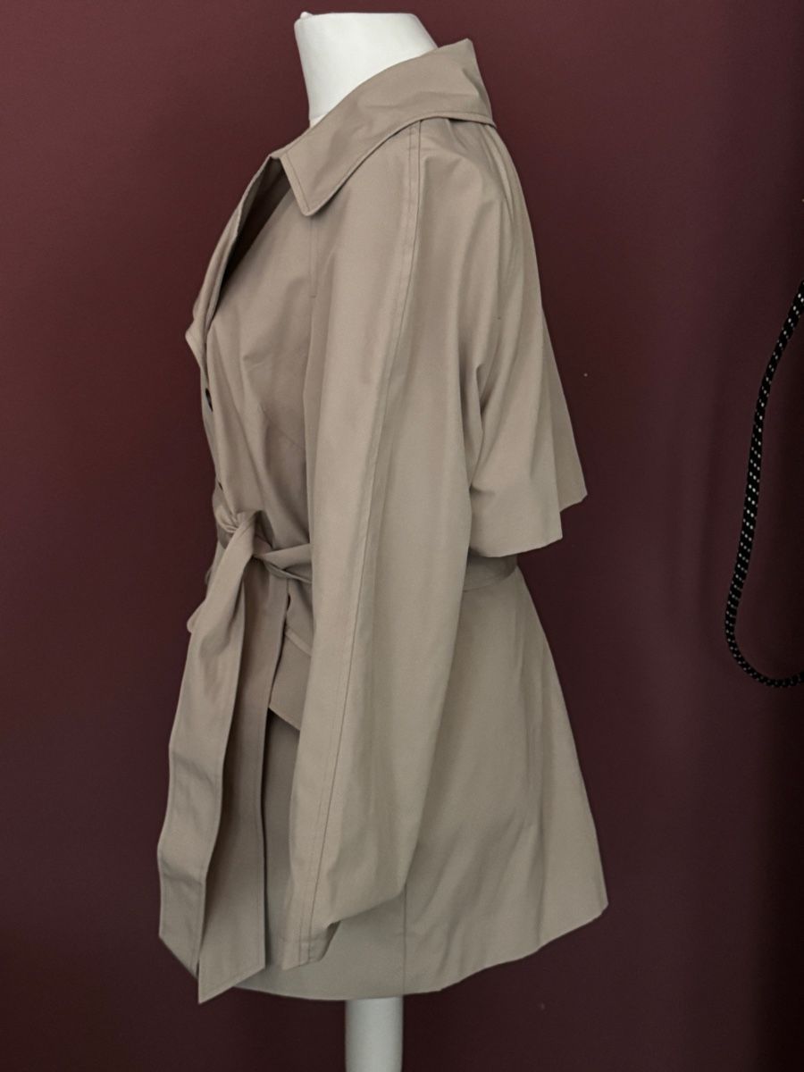 H&M Cappotti: Übergangsjacke Trenchcoat Regenjacke beige – Nuovo (secondo la descrizione) da Muttenz venduto da einfach-schoen 2