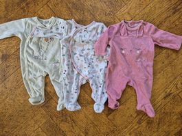 Lot de 3 pyjamas bébé chauds et confortables, taille 62