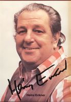 Heinz Eckner 1925-2012 Autogramm signiert Foto 10x15cm