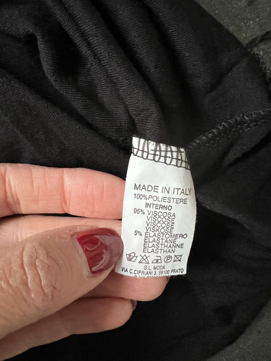 Kleider: Schwarz/Creme farbiges langes Kleid – Neu (gemäss Beschreibung) aus Inwil von 27sonnenschein 5