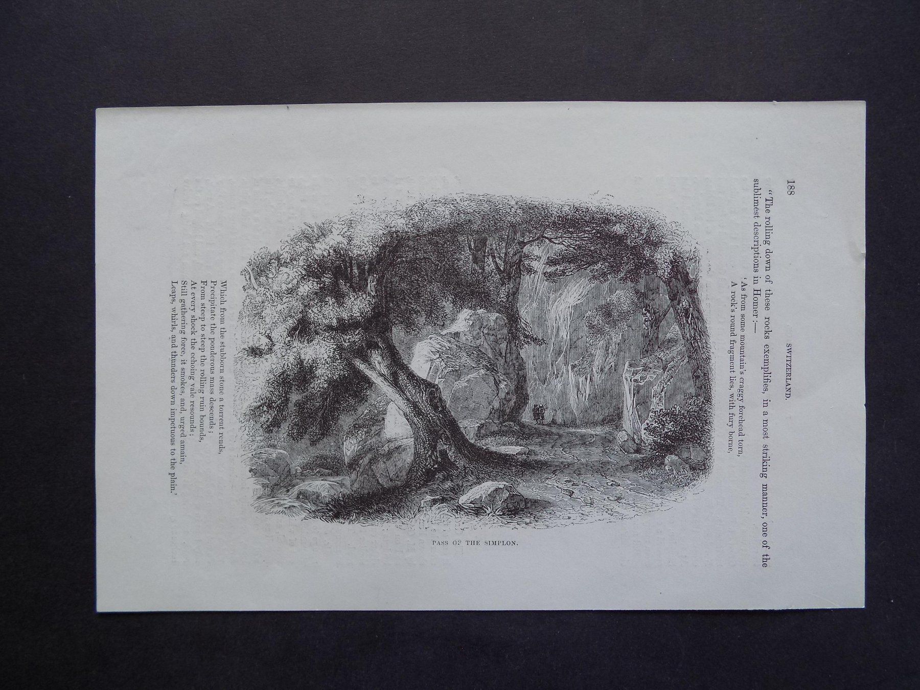 Gravures: Simplon – D'occasion à Risch par Rischli15