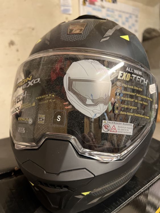 Casques & visières: Scorpion EXO-TECH Klapphelm Grösse S Motorrad Helm (d) – Neuf avec emballage d'origine à Rorschach par TimelessTradingGmbH 2