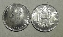 SPANIEN - 100 PESETAS 1975*76 - AUS ORIGINALROLLE DER FNMT
