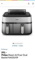 Philips Steam Airfryer Dual Basket NA 555/08