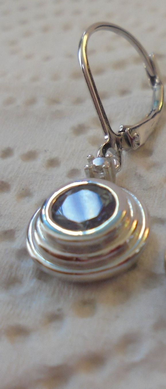 Orecchini pendenti & Orecchini a lobo: Echtschmuck: Nicht erhitzter Tansanit-Silberohrringe – Nuovo (secondo la descrizione) da Zuchwil venduto da maumauchi 6