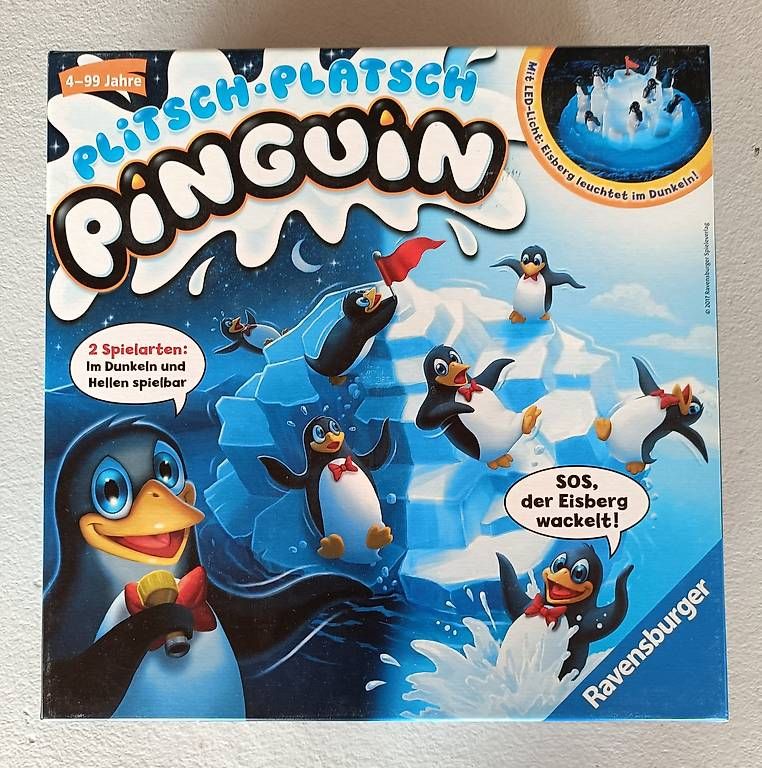 Ravensburger Giochi: Ravensburger Plitsch-Platsch Pinguin – Usato da Münchenstein venduto da Bouba3