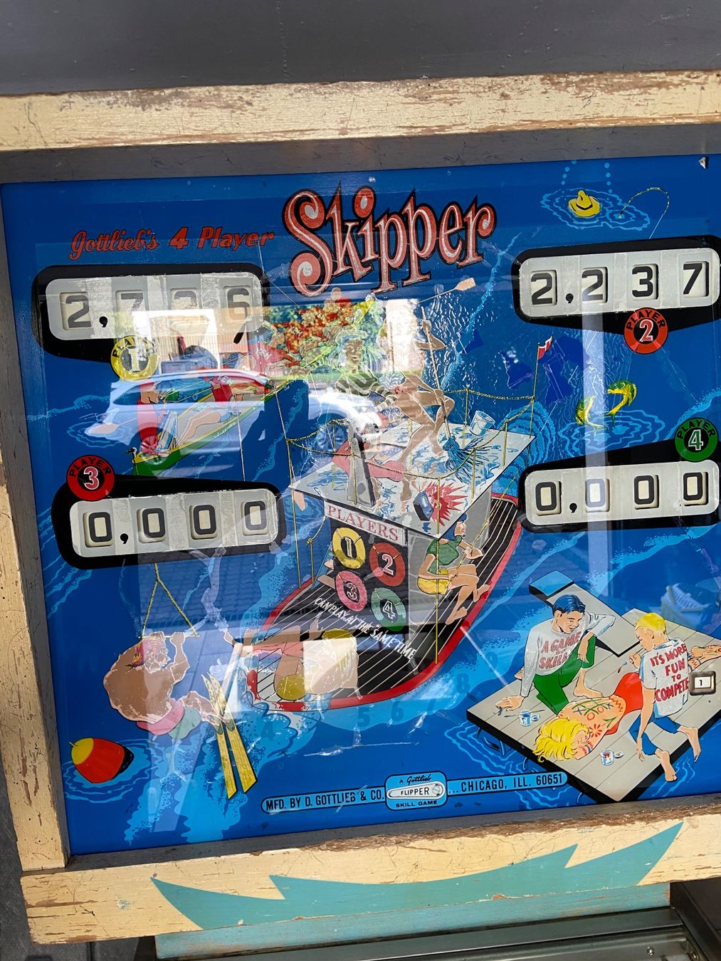 Flipperkästen: Flipperkasten Skipper 1969, spielbar – Gebraucht aus Ehrendingen von jauslin-trading 2