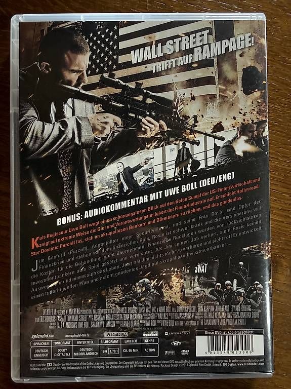 Tutti i DVDs: Film "Assault Wall Street"  – Usato da Mirchel venduto da jlmrcdsrsn 1