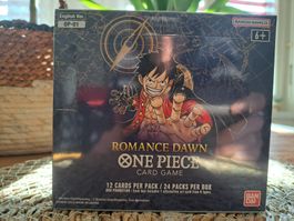 One Piece Booster Display 1st Edition Blue Bottom