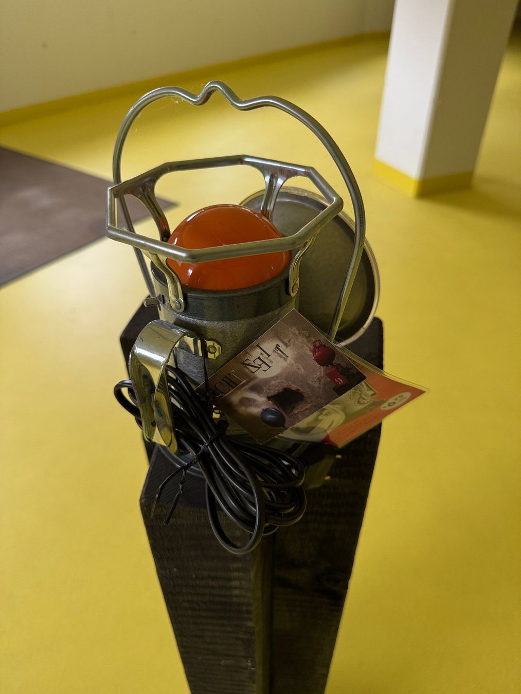 Lampade: Oldtimer Lampe Delta USA restauriert – Usato da Walzenhausen venduto da energieberaten 2