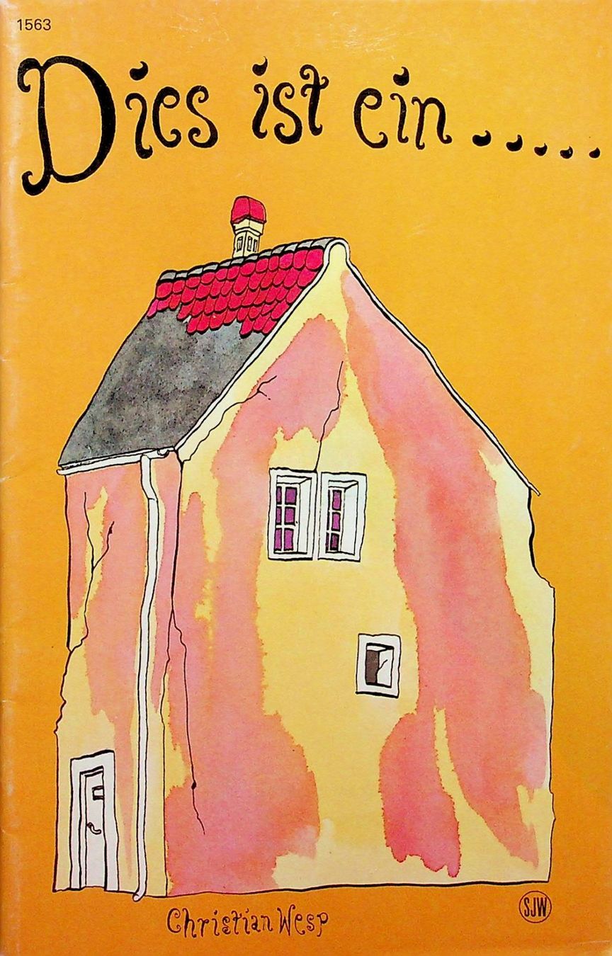 Libri: SJW 1563 Ch. Wesp Dies ist ein Malheft EA 1981 – Usato da Reitnau venduto da Zaomir