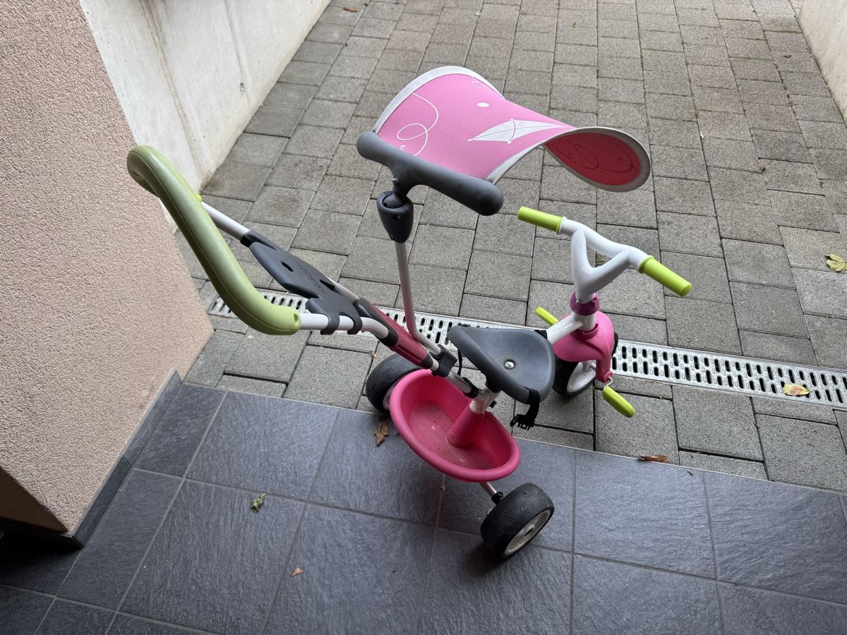 Smoby Veicoli per bambini: Smooby wachsendes dreirad velo – Usato da Ettingen venduto da B8183