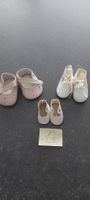 3Paar Puppenschuhe 
