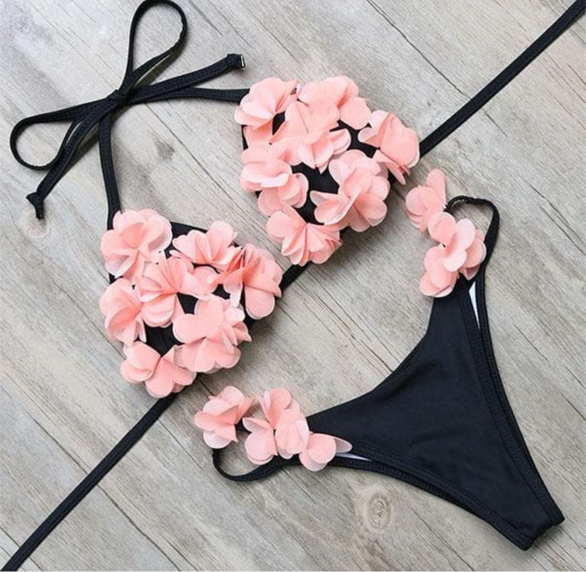 Costumi da bagno & Bikini: Bikini mit Blumen Gr M Neu – Nuovo (secondo la descrizione) da Bassersdorf venduto da Sandy456 1