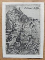 Exlibris Ernst Georg Rüegg (Schweiz) - Original Radierung