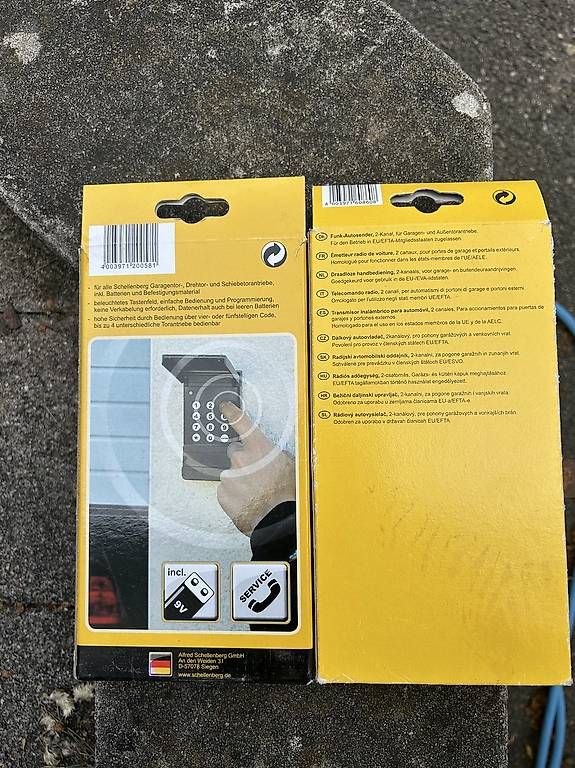 Altro in Utensili da giardino: Schellenberg Funk Codierschalter und Controller Stick – Usato da Mörschwil venduto da board_sucker 1