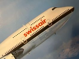 Brettspiel Airpoly Swissair Editoy Vintage Zustand gut