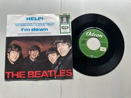 BEATLES tolle original Help Single Kult Top Hit Beat 60's