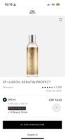 Wella SP Luxeoil Keratin Protect Shampoo 200 ml neu
