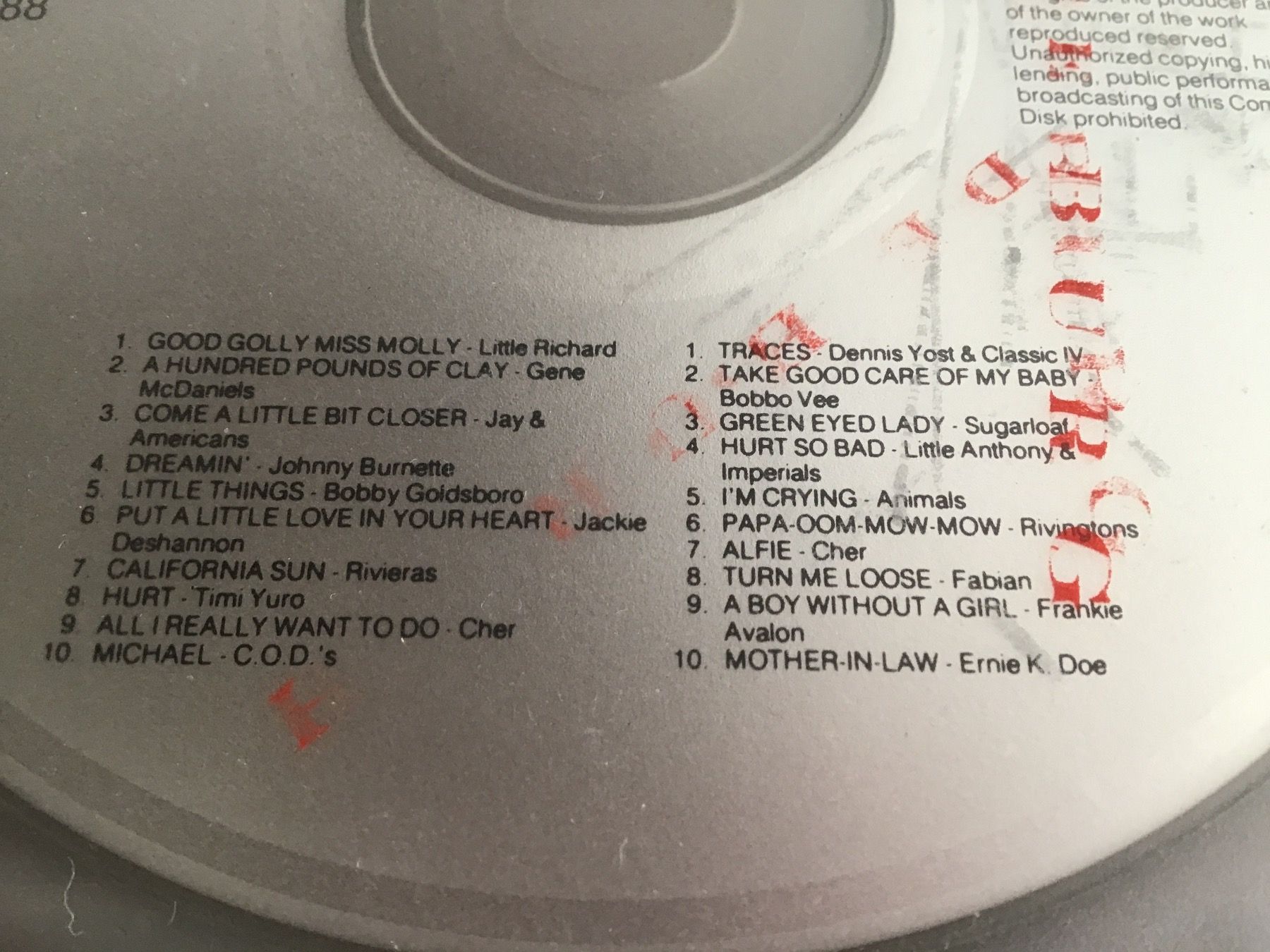 CD: 20 Great Oldies – Usato da Thierachern venduto da sweden08 1