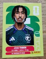 Jehad Thikri KSA 6 Panini FIFA World Cup 2026  ⚽🏆