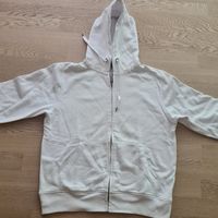Kapuzenjacke Gr L weiss