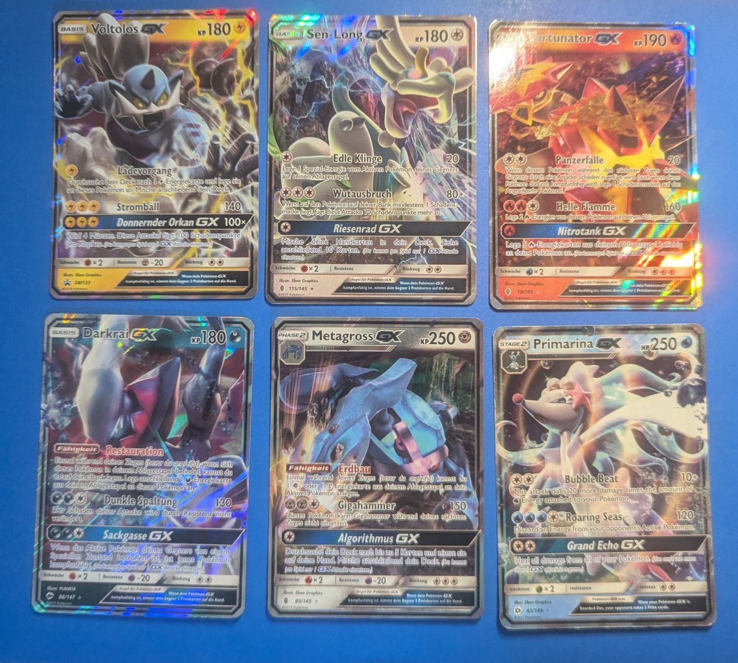 Pokémon Carte collezionabili: 6 ver. Pokemon GX Karten – Usato da Zürich venduto da printz7