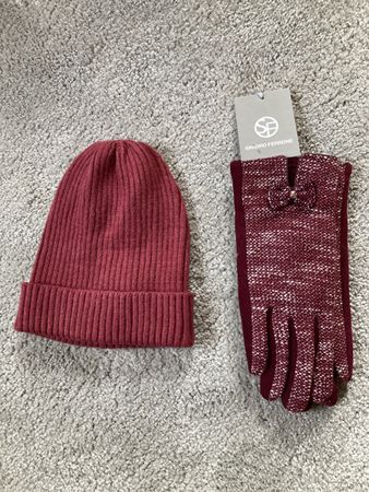 Ensemble gants et bonnet