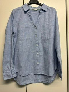 TOM TAILOR Bluse blau/weiss kariert 40