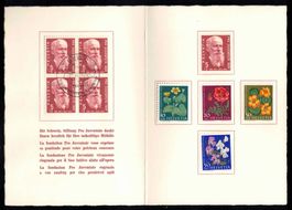 Pro Juventute Geschenk Folder 1959, kleine Auflage !