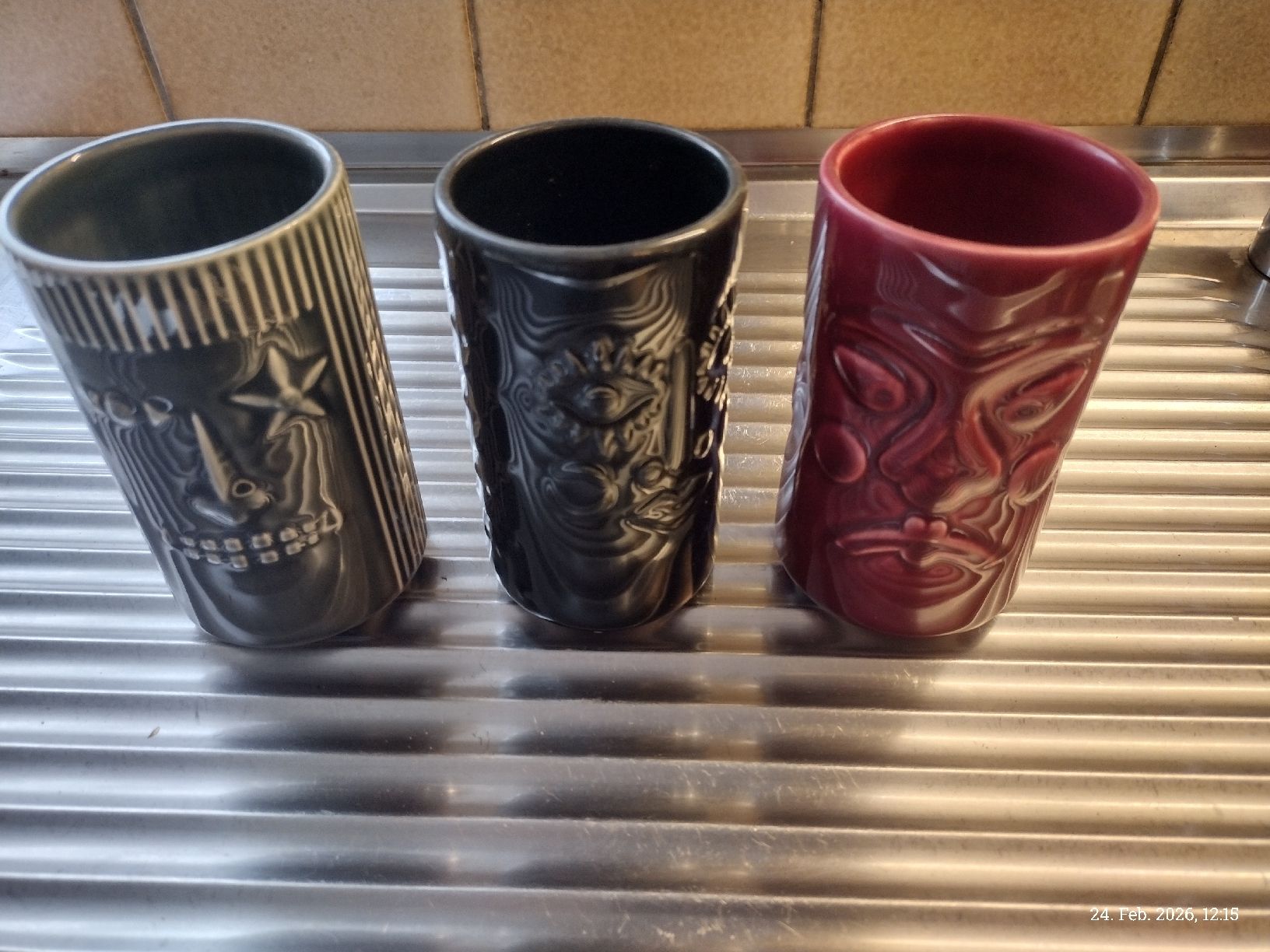 Tazze: 3 Tiki Becher Set, Keramik – Usato da Muri AG venduto da Ronin76