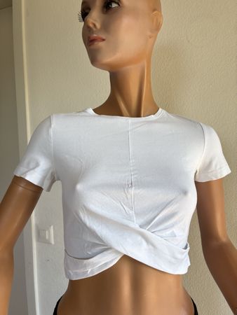 Crop Top Even&Odd Blanc Taille S - État impeccable!