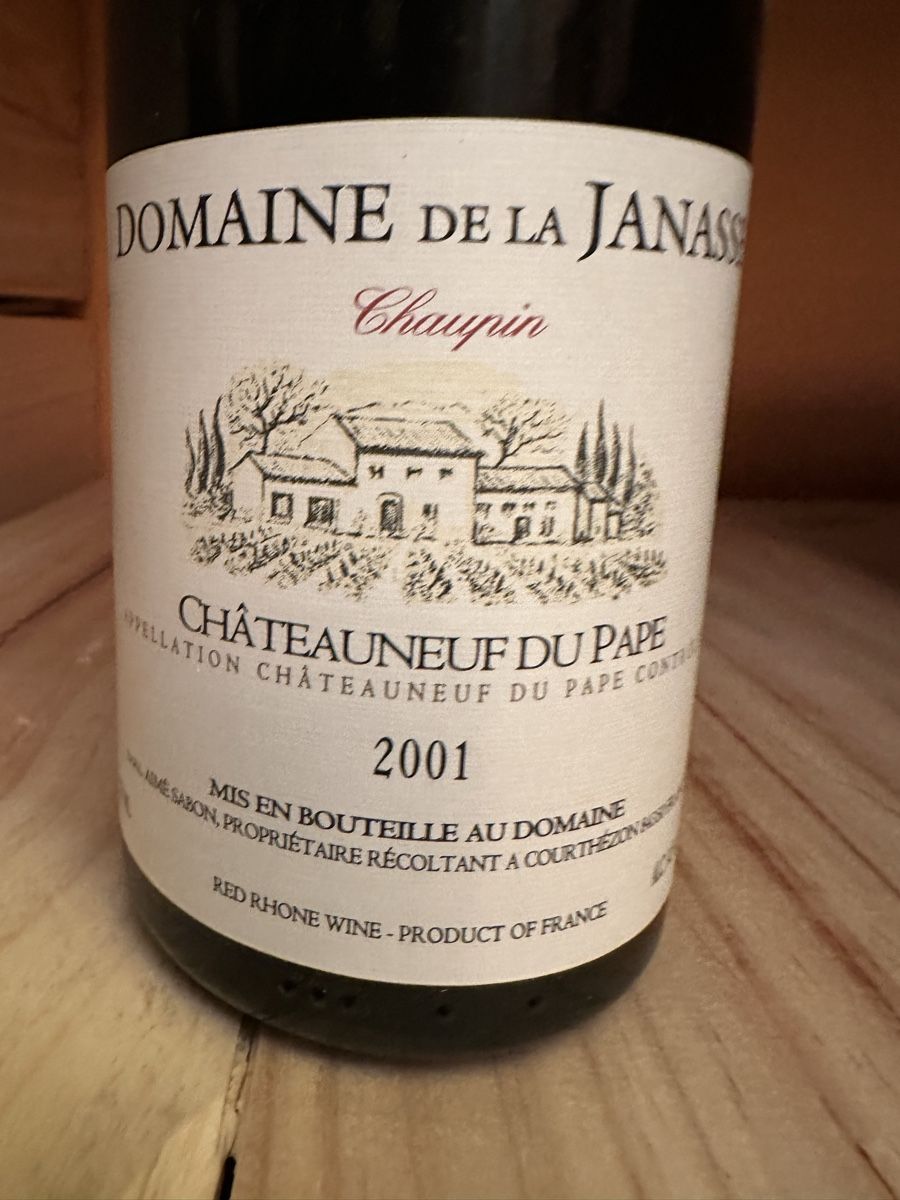 Vino: Janasse CNP CHAUPIN 2001 – Nuovo e nell'imballaggio originale da Elsau venduto da sch_6mcn 1