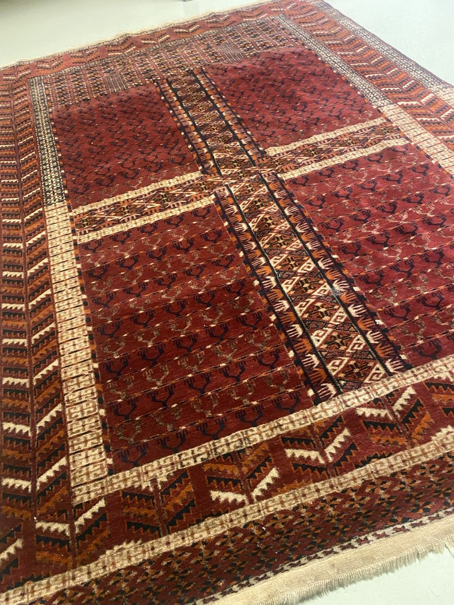Tappeti: Antike Perser Teppich Turkmen Hadjilu – Usato da Männedorf venduto da Adamiat