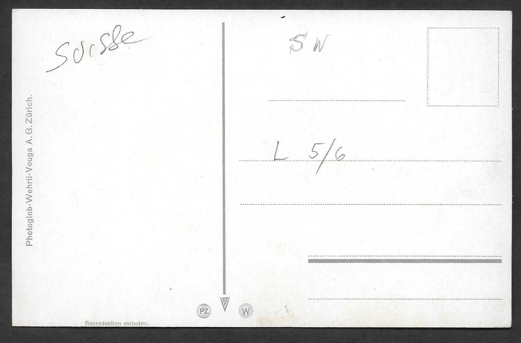 Cartoline postali: Brunnen Ansicht mit Urirotstock – Usato da Olten venduto da clotaldi 1