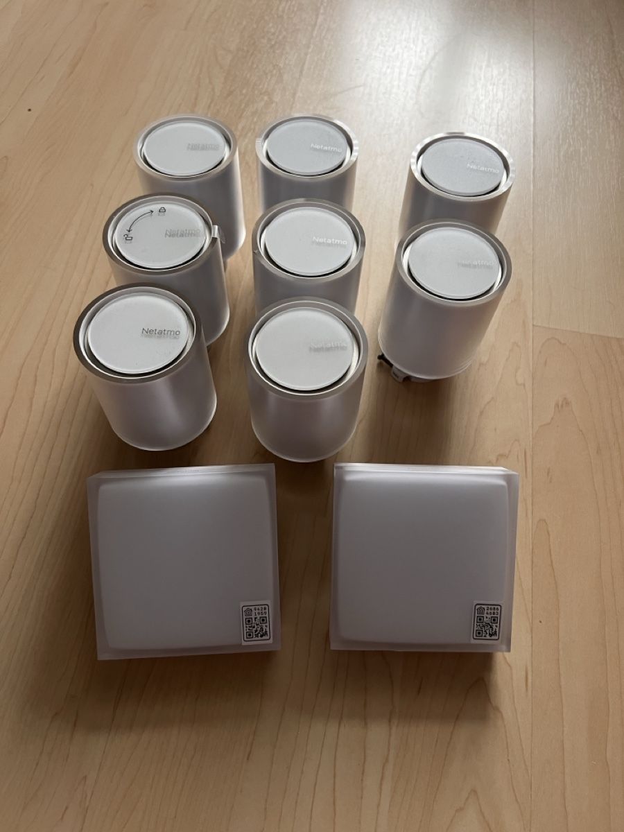 Netatmo Misurare: Netatmo Thermostate inkl. 2 Verbindungsmodule – Usato da Lostorf venduto da Dragy7
