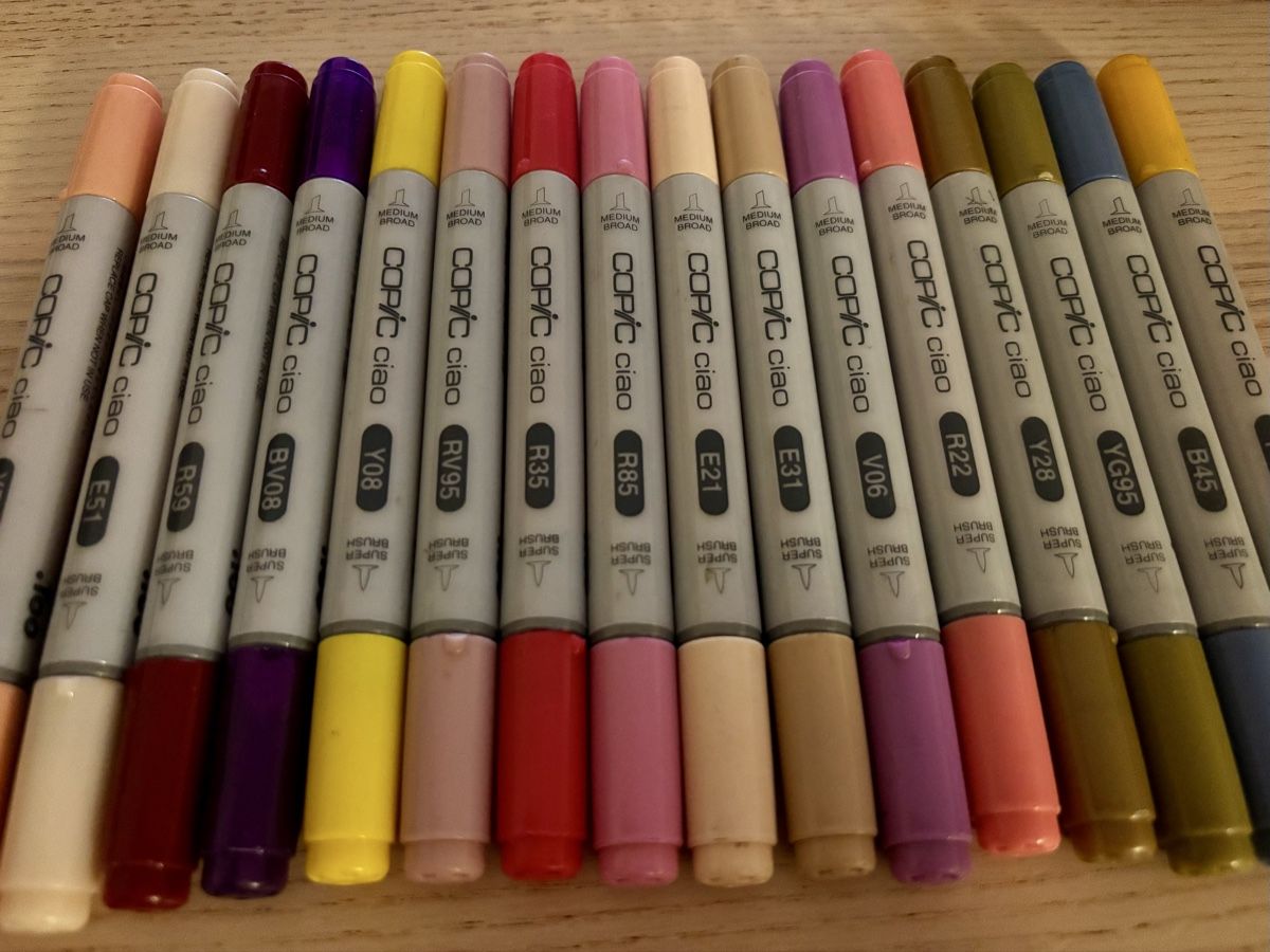 Copic Penna & Evidenziatori: Copic Marker Ciao Stifte Kunstbedarf Alkoholmarker – Usato da Biel/Bienne venduto da CutieCardCollector 1