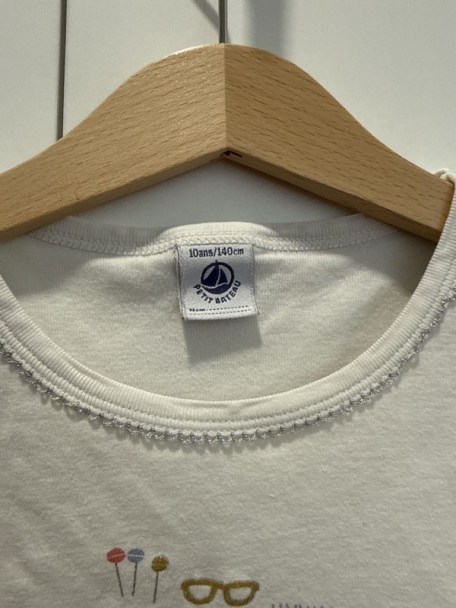 Petit Bateau Biancheria intima: Mädchenhemd von Petit Bateau, Gr. 10 J. – Usato da Horw venduto da Edith1981 2