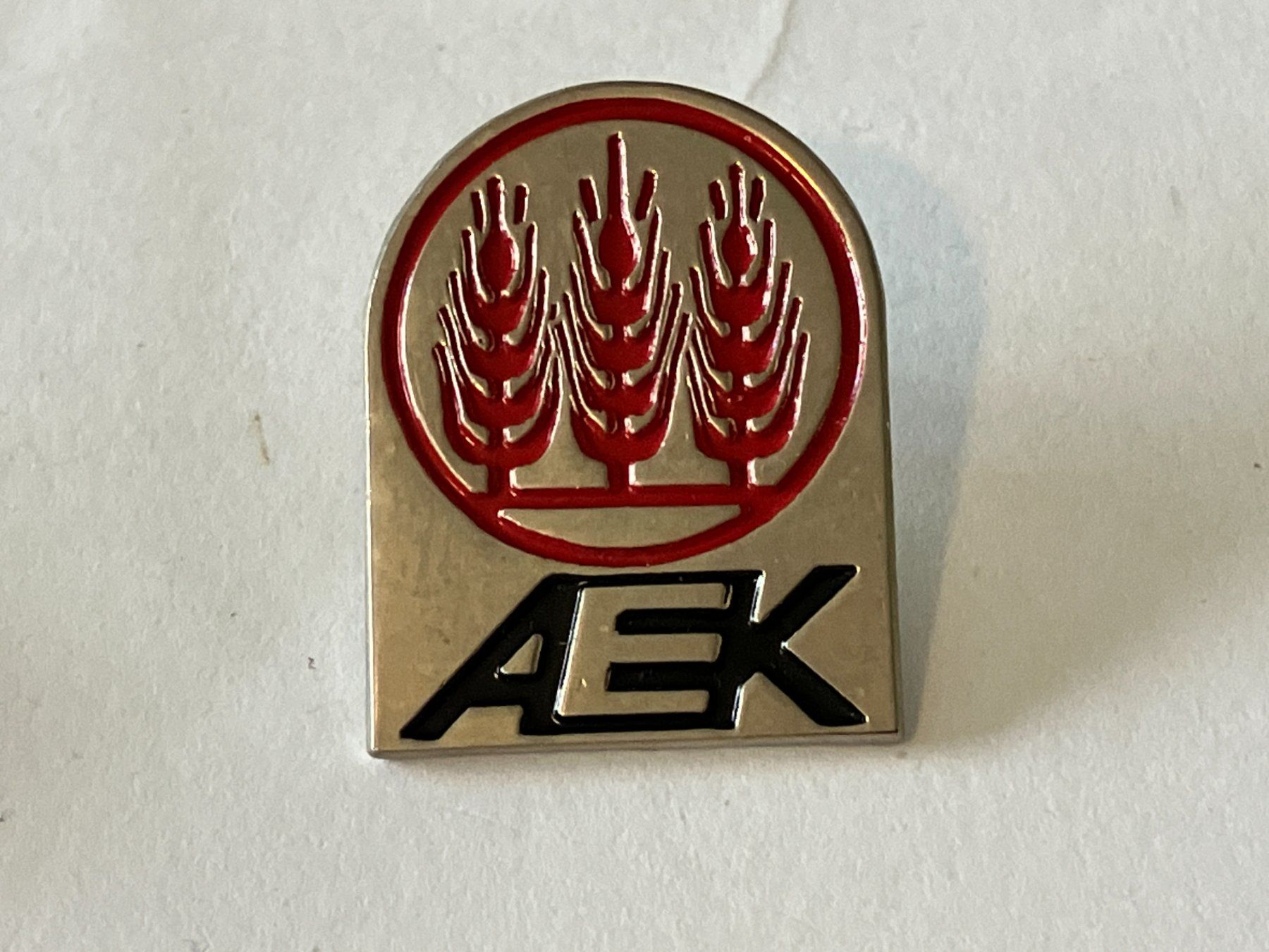 Plaketten & Abzeichen: 1 Pin AEK – Gebraucht aus Basel von djwwpp