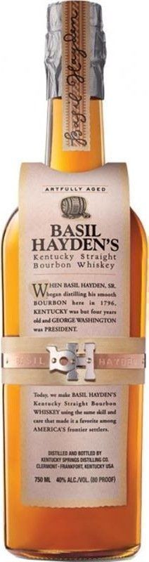 Spiritueux: Basil Haydens 5yo Kentucky Straight Bour – Neuf avec emballage d'origine à Menziken par Beguan
