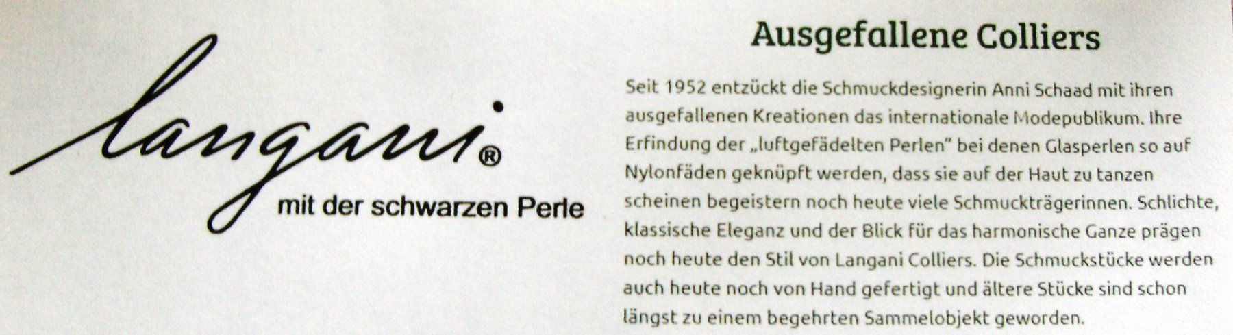 Ketten: Langani Kette signiert, Vintage – Gebraucht aus Dübendorf von alracfo 6
