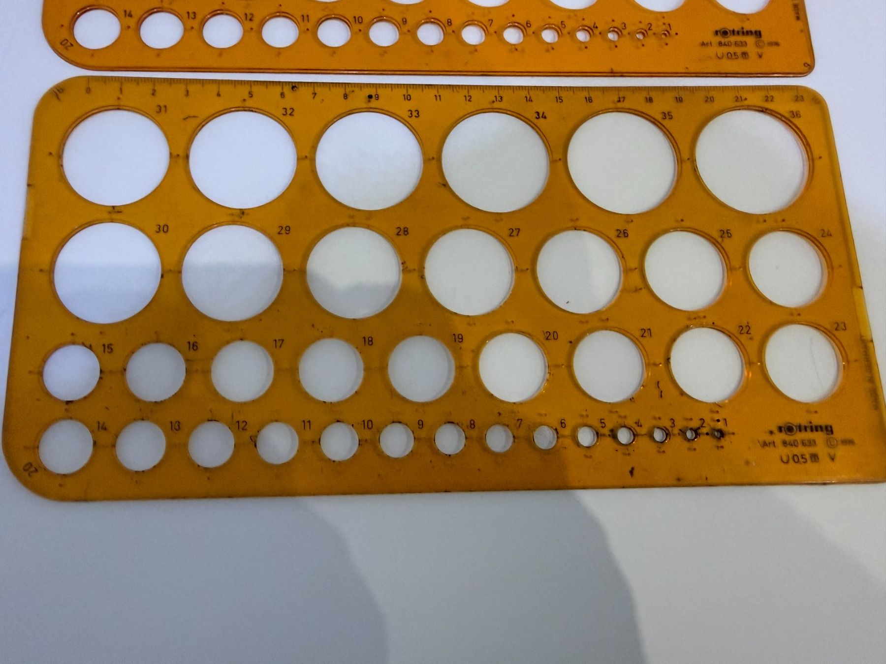 Rotring Sciablone: Schablonen 5 Stk, Rotring, Rumold, EDMZ+Philips – Usato da Unterengstringen venduto da Tnovus 2