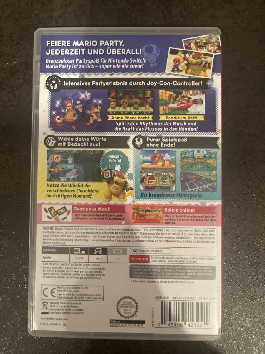 Nintendo Spiele: Super Mario Party Nintendo Switch Spiel – Gebraucht aus Lohn-Ammannsegg von Moon777 2