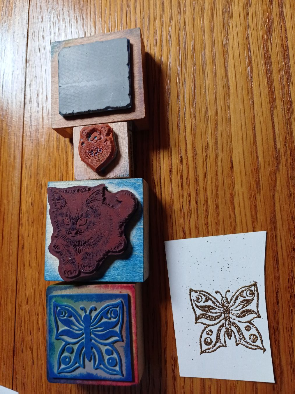 Stempel: Motivstempel von gebrauchtem Bastelmaterial – Gebraucht aus Gächliwil von lesidees 8
