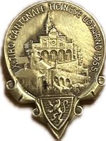 Abzeichen, Ticino, Tiro Cantonale Ticinese 1955, Locarno 